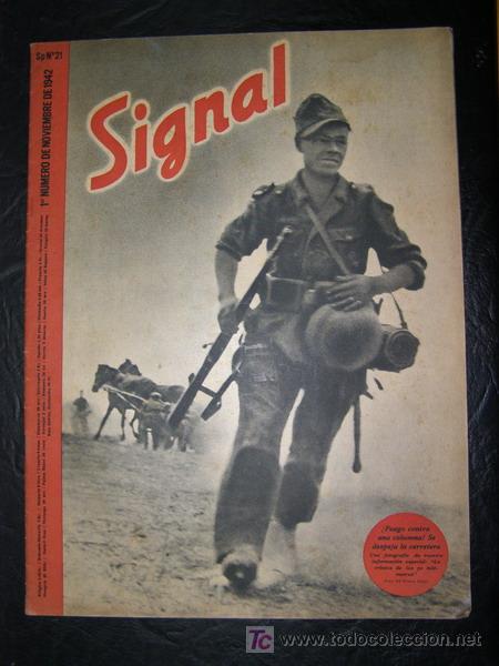 Military Antiques: 42. Revista alemana Signal, 2&ordf; Guerra Mundial.  1&ordm; n&uacute;mero de noviembre de  1942.