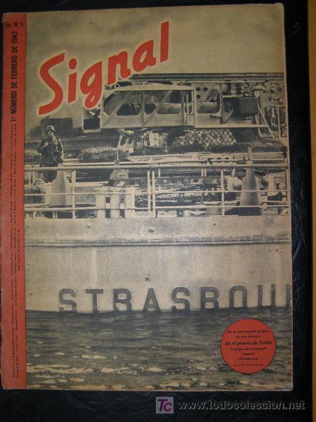 Military Antiques: 43. Revista alemana Signal, 2&ordf; Guerra Mundial.  1&ordm; n&uacute;mero de febrero de  1943.