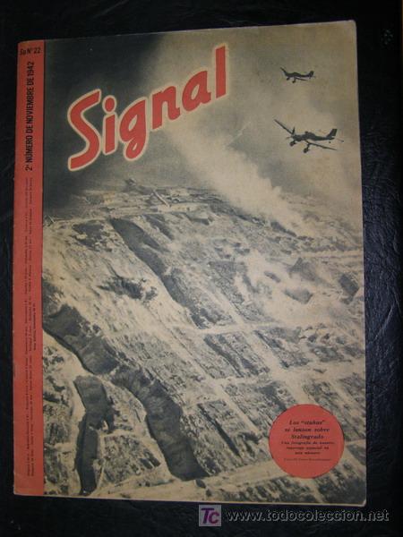 Military Antiques: 46. Revista alemana Signal, 2&ordf; Guerra Mundial.  2&ordm; n&uacute;mero de noviembre de  1942.