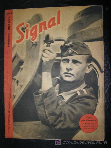 Military Antiques: 47. Revista alemana Signal, 2&ordf; Guerra Mundial.  2&ordm; n&uacute;mero de setiembre de  1942.