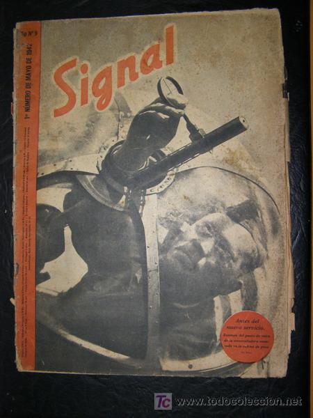 Military Antiques: 48. Revista alemana Signal, 2&ordf; Guerra Mundial.  1&ordm; n&uacute;mero de mayo de  1942.