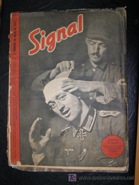 Military Antiques: 51. Revista alemana Signal, 2&ordf; Guerra Mundial.  2&ordm; n&uacute;mero de abril de  1942.
