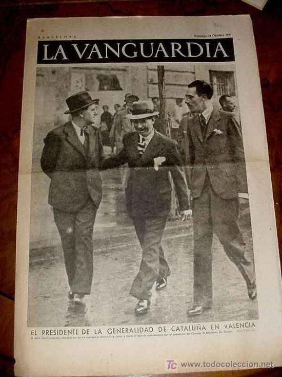 Militaria: LA VANGUARDIA - 4 PAG - 24 DE OCTUBRE DE 1937 - PLENA GUERRA CIVIL SPAIN  - REFUGIADOS INFANTILES MA