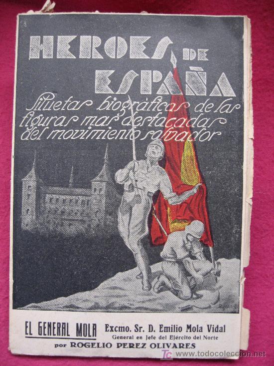 Militaria: HEROES DE ESPA&Ntilde;A  - EL GENERAL MOLA - Foto 1