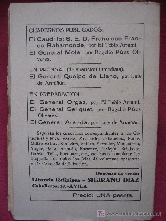 Militaria: HEROES DE ESPA&Ntilde;A  - EL GENERAL MOLA - Foto 3