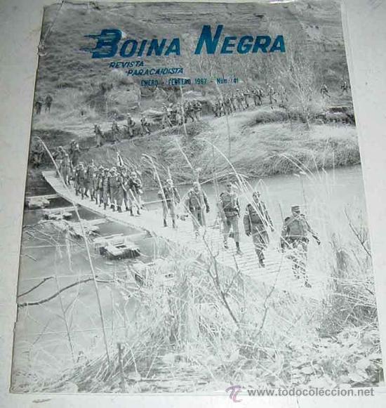 Militaria: Revista Boina Negra n&ordm; 41 - ENERO - FEBRERO 1967 - PARACAIDISTAS - 50 PAG - CON MUCHAS ILUSTRACIONES