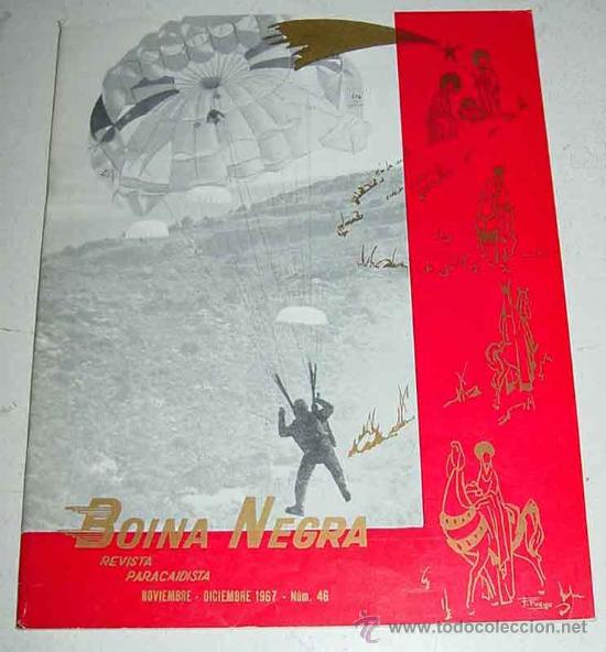 Militaria: Revista Boina Negra n&ordm; 46 - NOVIEMBRE - DICIEMBRE 1967 - PARACAIDISTAS - 50 PAG - CON MUCHAS ILUSTR