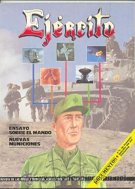 Militaria: ejercito-595. Revista Ejercito agosto 1989. A&ntilde;o L. n&ordm; 595