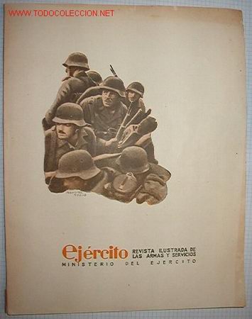 Militaria: Ej&eacute;rcito. Revista ilustrada de las armas y servicios. Diciembre de 1954, 87 p&aacute;ginas.
