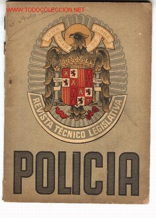 Military Antiques: Revista de policia. N&ordm; 98, diciembre de 1950.