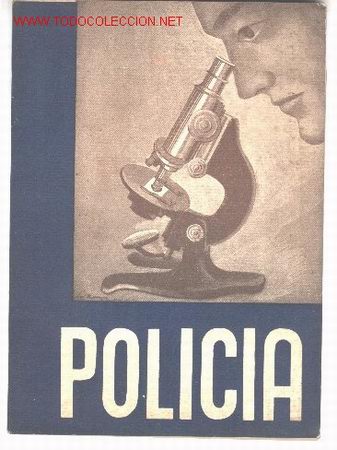 Military Antiques: Revista Policia, n&ordm; 8, octubre de 1942.