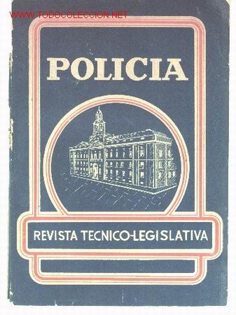 Military Antiques: Revista Policia, n&ordm; 20, octubre de 1943.