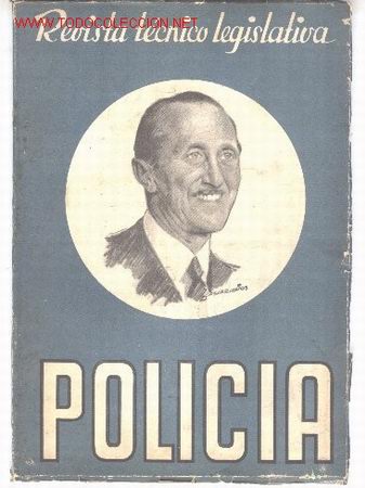 Military Antiques: Revista Policia, n&ordm; 59, enero de 1947.