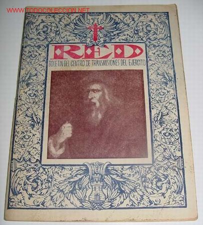 Military Antiques: ANTIGUA REVISTA RED - BOLETIN DEL CENTRO DE TRANSMISIONES DEL EJERCITO - N&ordm; 16 MADRID 1949 - MIDE 22