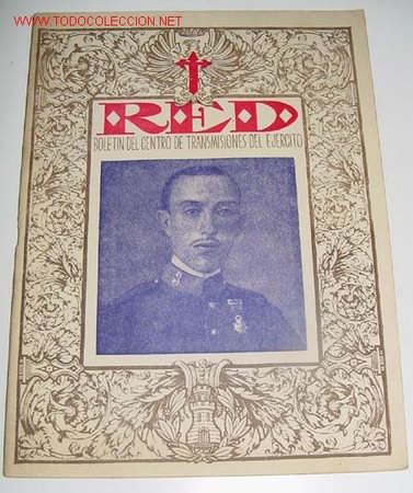 Military Antiques: ANTIGUA REVISTA RED - BOLETIN DEL CENTRO DE TRANSMISIONES DEL EJERCITO - N&ordm; 17 MADRID NOVIEMBRE DE 1