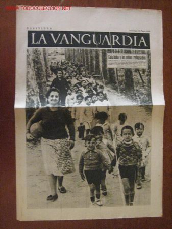 Militaria: Peri&oacute;dico La Vanguardia - Foto 1