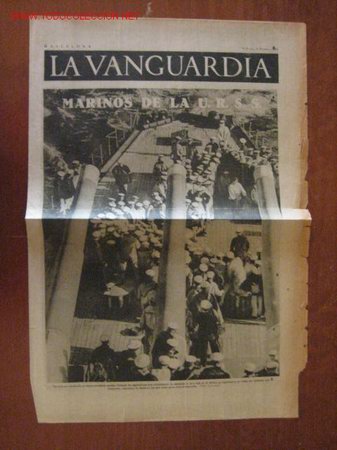 Military Antiques: Peri&oacute;dico La Vanguardia