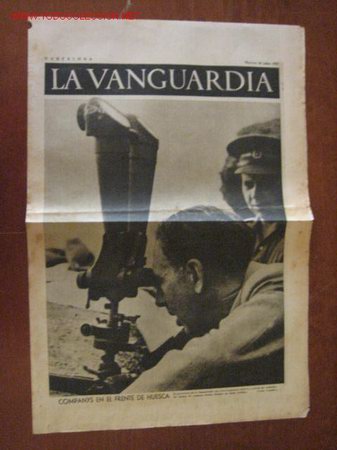 Military Antiques: Peri&oacute;dico La Vanguardia