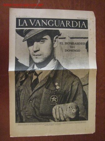 Military Antiques: Peri&oacute;dico La Vanguardia