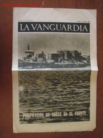 Militaria: Peri&oacute;dico La Vanguardia - Foto 1