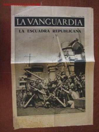 Militaria: Peri&oacute;dico La Vanguardia - Foto 1