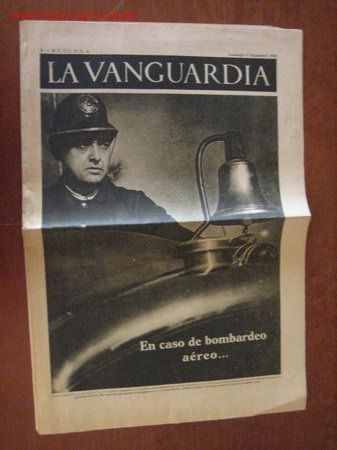 Militaria: Peri&oacute;dico La Vanguardia - Foto 1