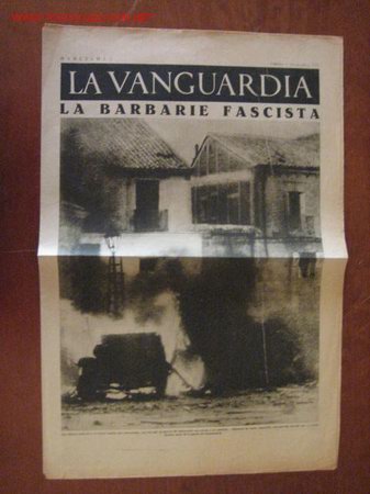 Military Antiques: Peri&oacute;dico La Vanguardia