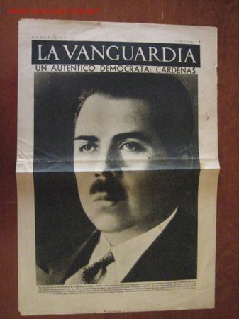 Militaria: Peri&oacute;dico La Vanguardia - Foto 1