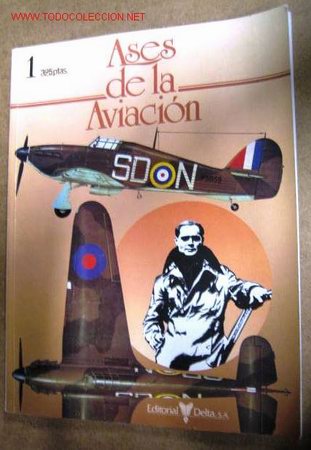Militaria: Revista 'Ases de la aviaci&oacute;n '. 48 p&aacute;ginas.
