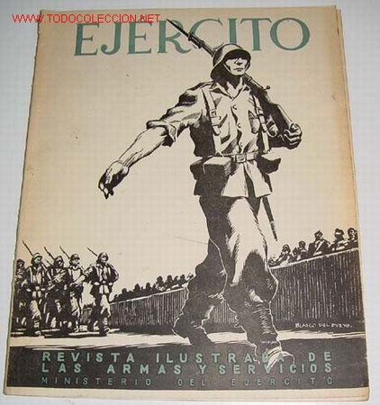 Military Antiques: Ej&eacute;rcito. Revista ilustrada de las Armas y Servicios n&ordm; 105 OCTUBRE 1948 - Ministerio del Ej&eacute;rcito.