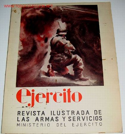 Military Antiques: EJ&Eacute;RCITO. REVISTA ILUSTRADA DE LAS ARMAS Y SERVICIOS N&ordm; 77 JUNIO 1946  - MINISTERIO DEL EJ&Eacute;RCITO. .