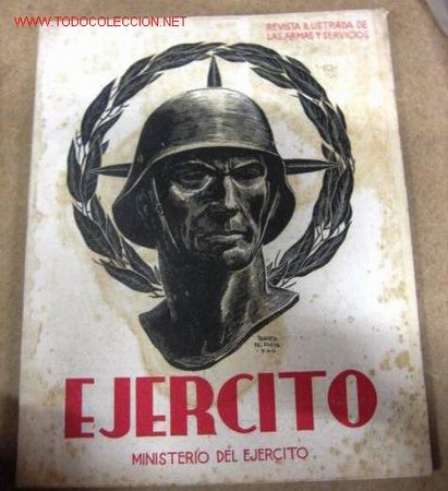 Militaria: Ej&eacute;rcito. Revista ilustrada de las armas y servicios. n&ordm; 53, junio de 1944, 85 p&aacute;ginas.