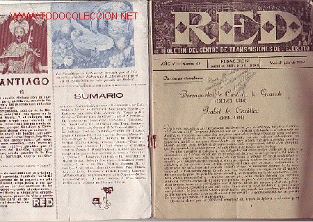 Militaria: RED - BOLETIN DEL CENTRO DE TRANSMISIONES DEL EJERCITO - Foto 3