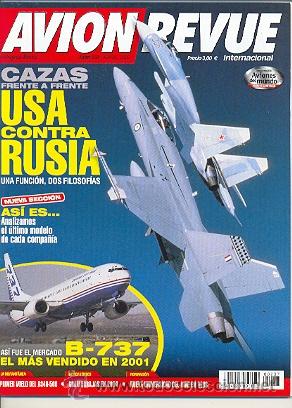 Military Antiques: avirev-237. Revista Avi&oacute;n Revue n&ordm; 237. marzo 2002