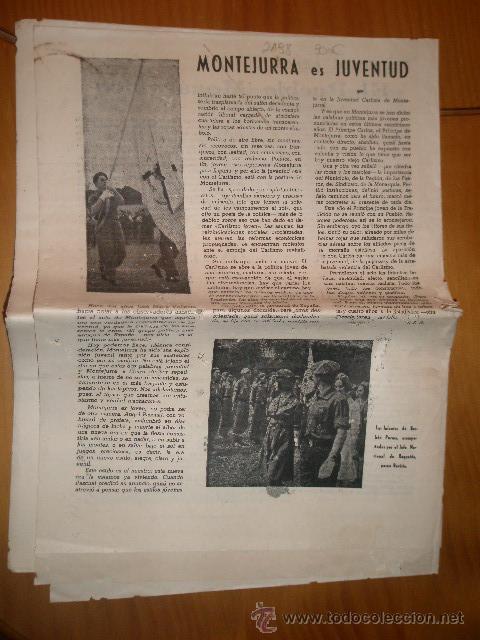 Militaria: Peri&oacute;dico extraordinario n&ordm; 17, MONTEJURRA, junio de 1962
