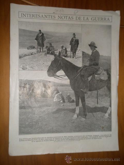 Militaria: 2 hojas de interesantes notas de guerra