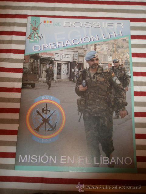 Militaria: Revista 'La Legi&oacute;n', a&ntilde;o XLVIII, n&ordm;500, III-2007, Dosier Operaci&oacute;n LH-I, 37 p&aacute;g