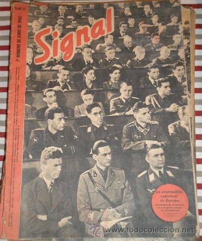 Militaria: Revista Signal, 1&ordm; n&uacute;mero de junio de 1942