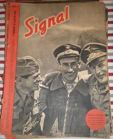 Militaria: Revista Signal, 1&ordm; n&uacute;mero de julio de 1942