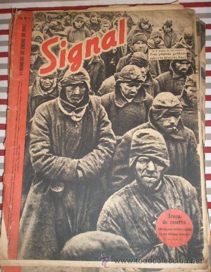 Military Antiques: Revista Signal, 1&ordm; n&uacute;mero de enero de 1942