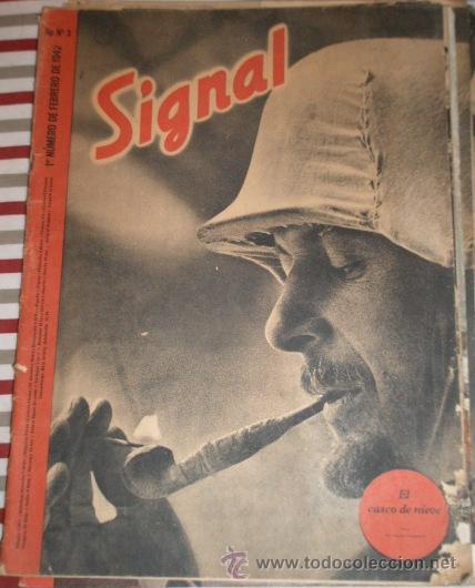 Military Antiques: Revista Signal, 1&ordm; n&uacute;mero de febrero de 1942