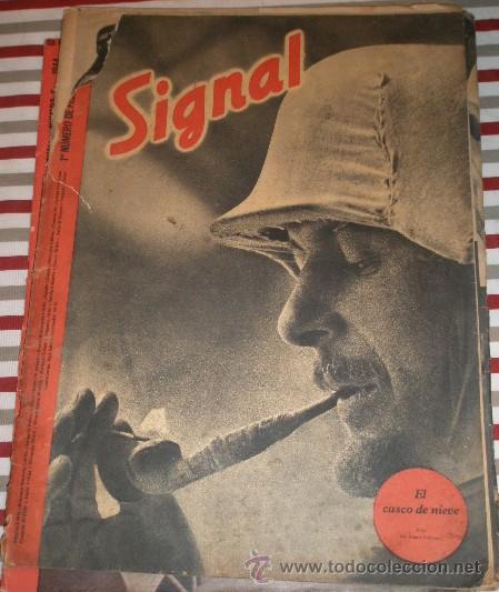 Militaria: Revista Signal, 1&ordm; n&uacute;mero de febrero de 1942