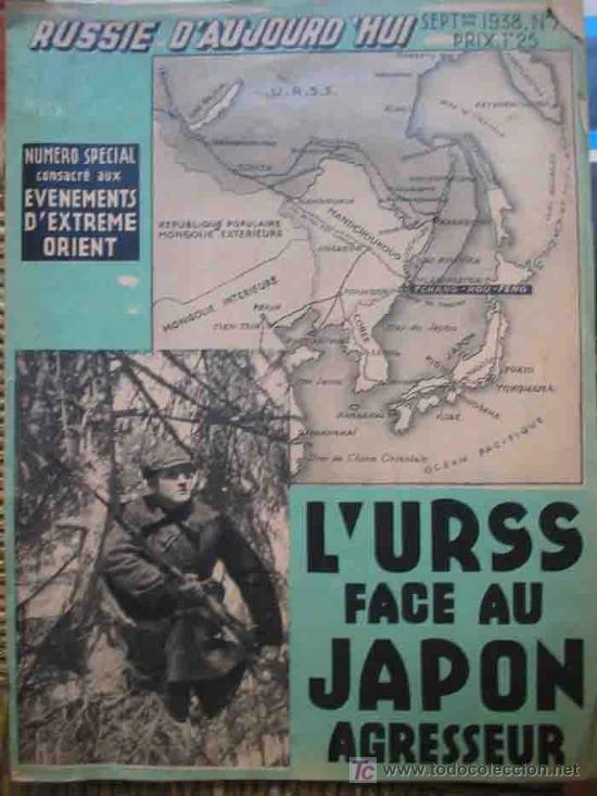 Militaria: RUSSIE D'AUJOURD HUI. Sept 1938. N&ordm;78