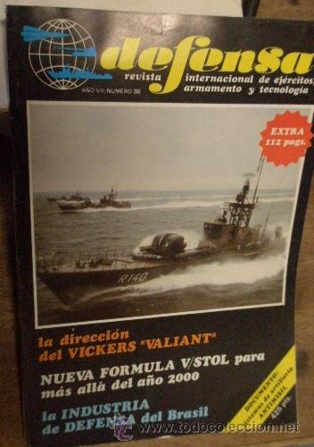 Militaria: Revista DEFENSA, a&ntilde;o VII, n&ordm;86, extra 112 p&aacute;ginas