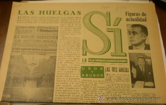 Military Antiques: S&iacute;, hoja decenal de la Guardia de Franco, n&ordm;18