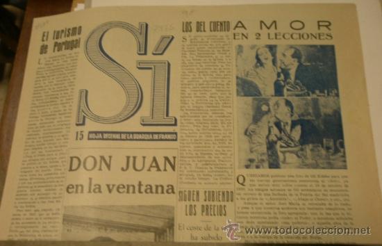 Military Antiques: S&iacute;, hoja decenal de la Guardia de Franco, n&ordm;15