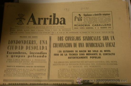 Military Antiques: Diario Arriba, 13-8-1969
