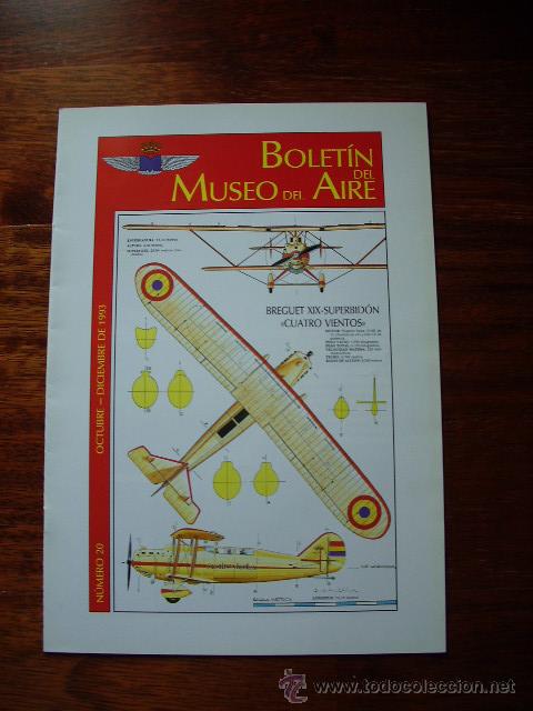Militaria: BOLET&Iacute;N DEL MUSEO DEL AIRE N&ordm; 20. OCTUBRE - DICIEMBRE DE 1993