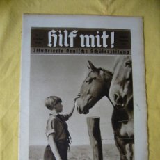Militaria: REVISTA ALEMANA - HILF MIT! - Nº 1 - 1935. Lote 15233623