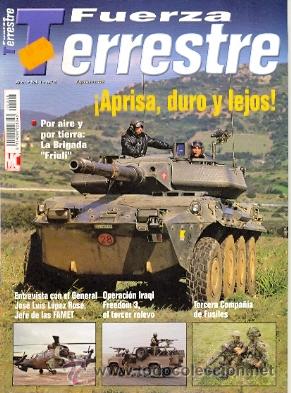 Military Antiques: rft-8. Revista Fuerza Terrestre, a&ntilde;o I, vol-1, n&ordm; 8